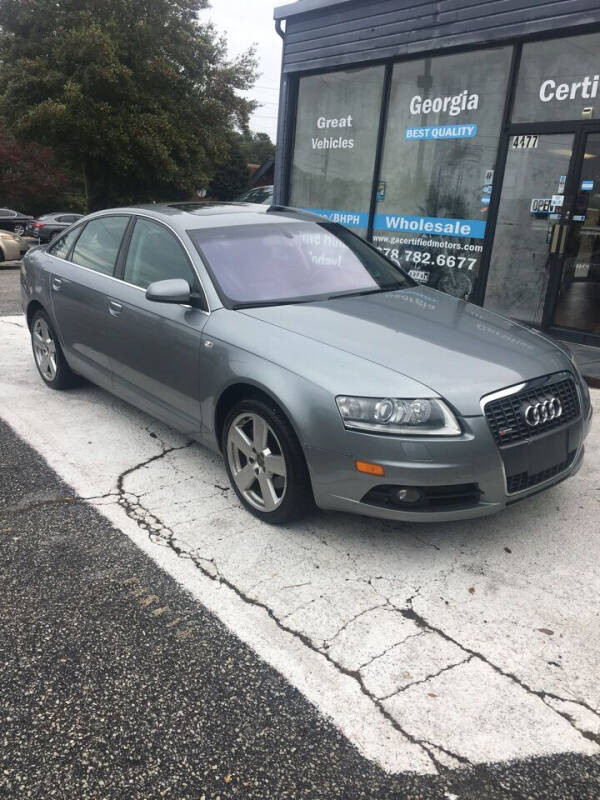 2008 Audi A6 for sale at Georgia Certified Motors in Stockbridge GA