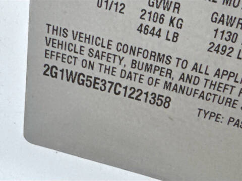 2012 Chevrolet Impala LT Fleet