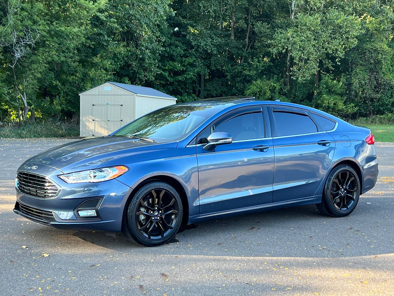 2019 Ford Fusion for sale at Spartan Elite Auto Group LLC in Lansing, MI