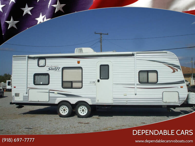 2013 Jayco SWIFT 25ft **BUNKS** for sale at DEPENDABLE CARS in Mannford OK