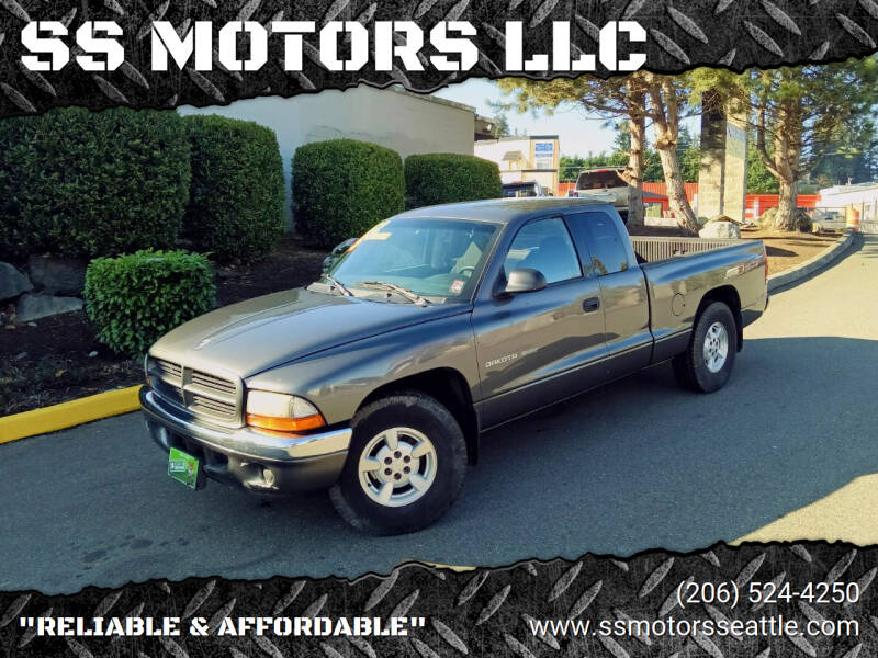 2002 Dodge Dakota for sale at SS MOTORS LLC in Edmonds WA