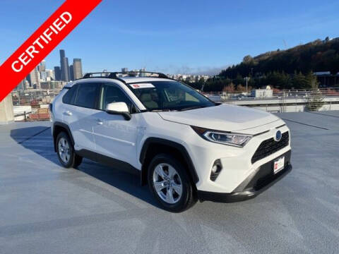 2019 Toyota RAV4 Hybrid for sale at Toyota of Seattle in Seattle WA
