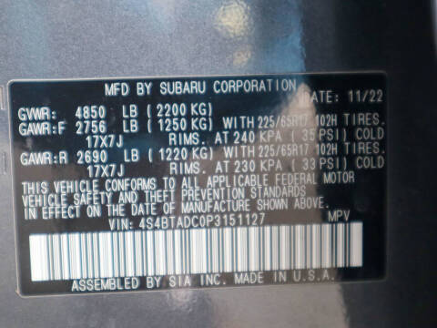 2023 Subaru Outback Premium