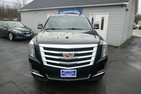 2017 Cadillac Escalade for sale at SCHERERVILLE AUTO SALES in Schererville IN