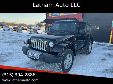 2011 Jeep Wrangler for sale at Latham Auto LLC in Ogdensburg NY