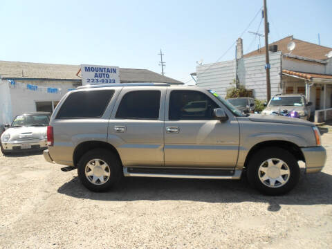2002 Cadillac Escalade