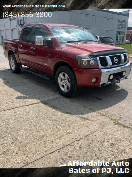 2005 Nissan Titan for sale at Affordable Auto Sales of PJ, LLC in Port Jervis NY