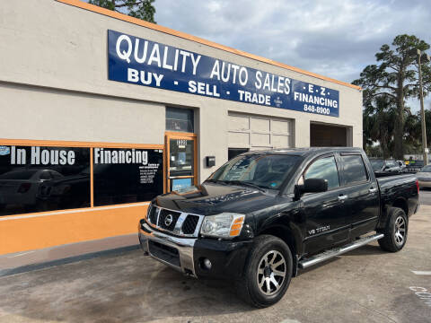 2006 Nissan Titan for sale at QUALITY AUTO SALES OF FLORIDA in New Port Richey FL