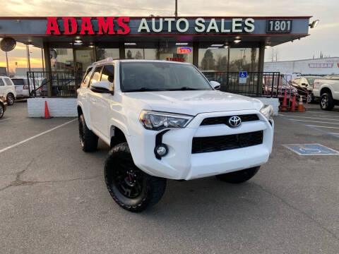 2018 Toyota 4Runner for sale at Adams Auto Sales CA in Sacramento CA