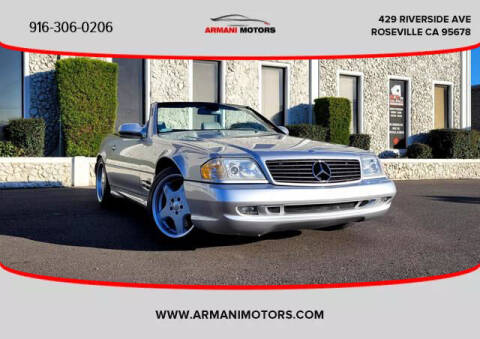 1999 Mercedes-Benz SL-Class for sale at Armani Motors in Roseville CA