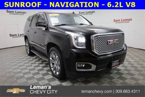 2015 GMC Yukon for sale at Leman's Chevy City in Bloomington IL