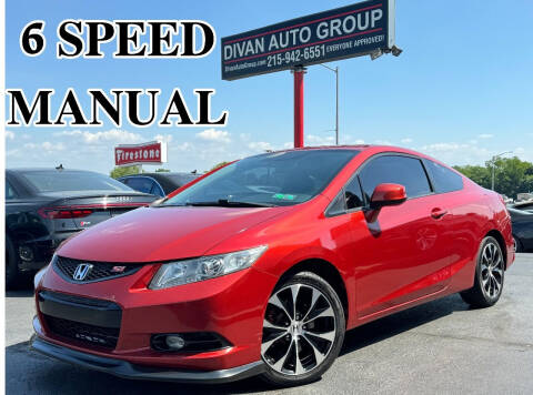 2012 Honda Civic for sale at Divan Auto Group in Feasterville Trevose PA