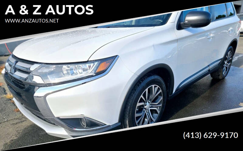 2016 Mitsubishi Outlander for sale at A & Z AUTOS in Westfield MA