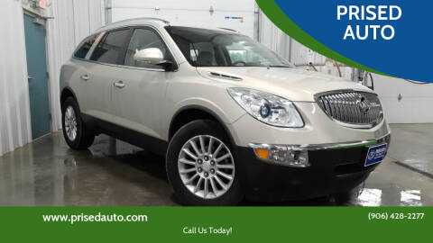 2012 Buick Enclave for sale at PRISED AUTO in Gladstone MI