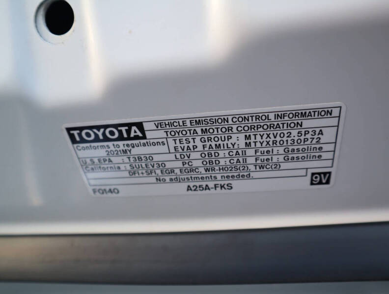 2021 Toyota Camry SE