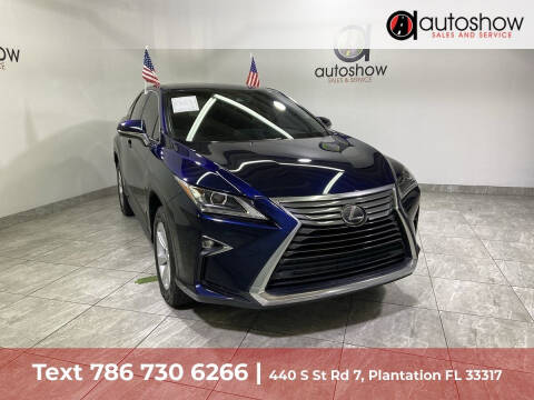 2017 Lexus RX 350 for sale at AUTOSHOW SALES & SERVICE in Plantation FL