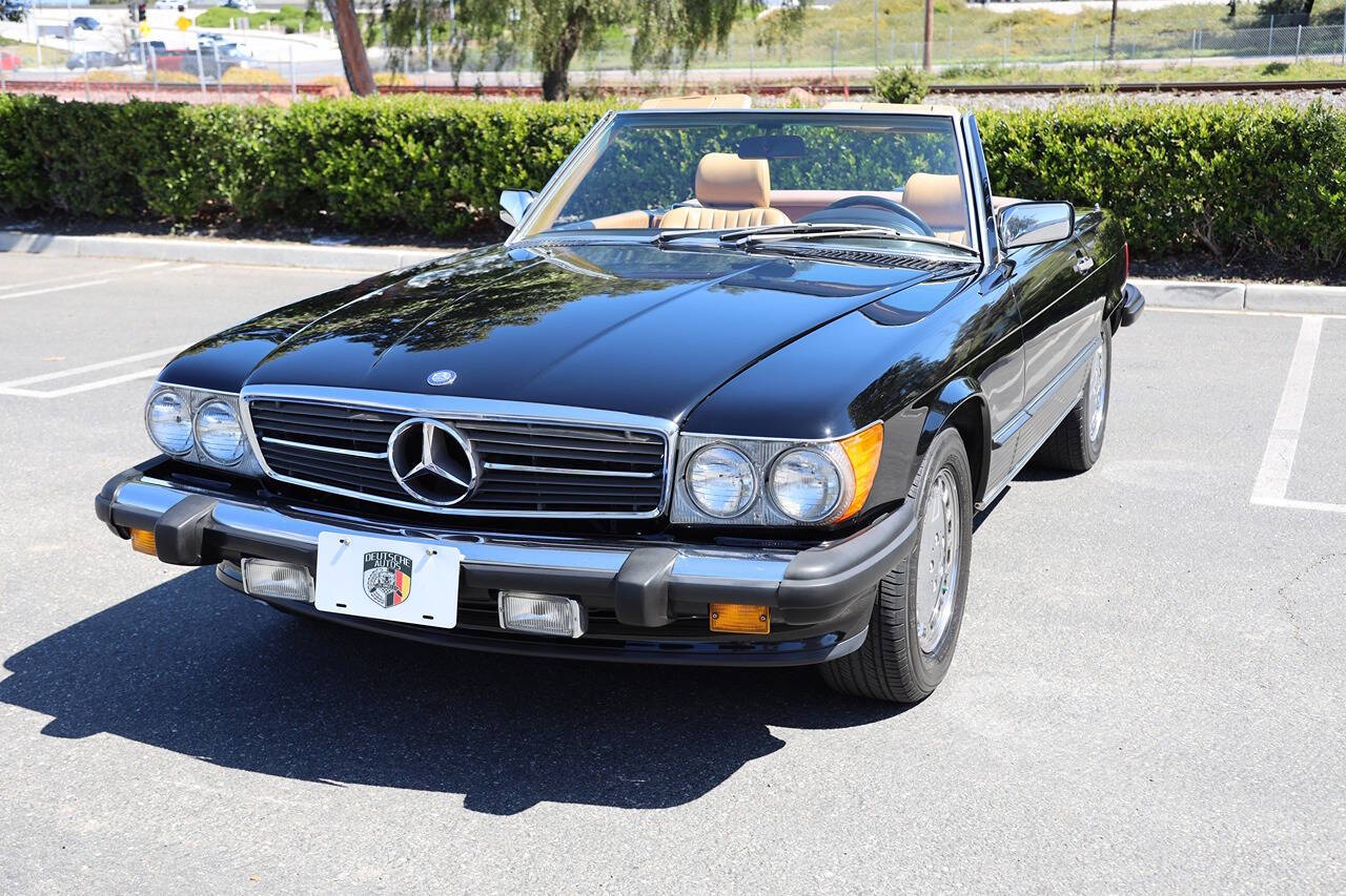 1987 Mercedes-Benz 560-Class for sale at DE AUTOS INC in San Juan Capistrano, CA