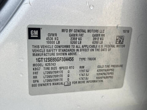 2016 GMC Sierra 2500HD