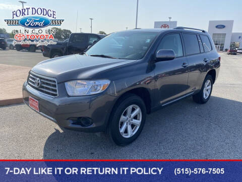 2010 Toyota Highlander for sale at Fort Dodge Ford Lincoln Toyota in Fort Dodge IA