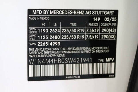 2025 Mercedes-Benz GLB GLB 250 4MATIC