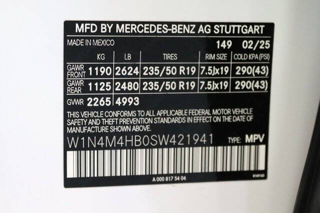2025 Mercedes-Benz GLB GLB 250 4MATIC