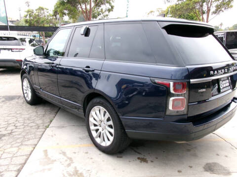 2019 Land Rover Range Rover HSE