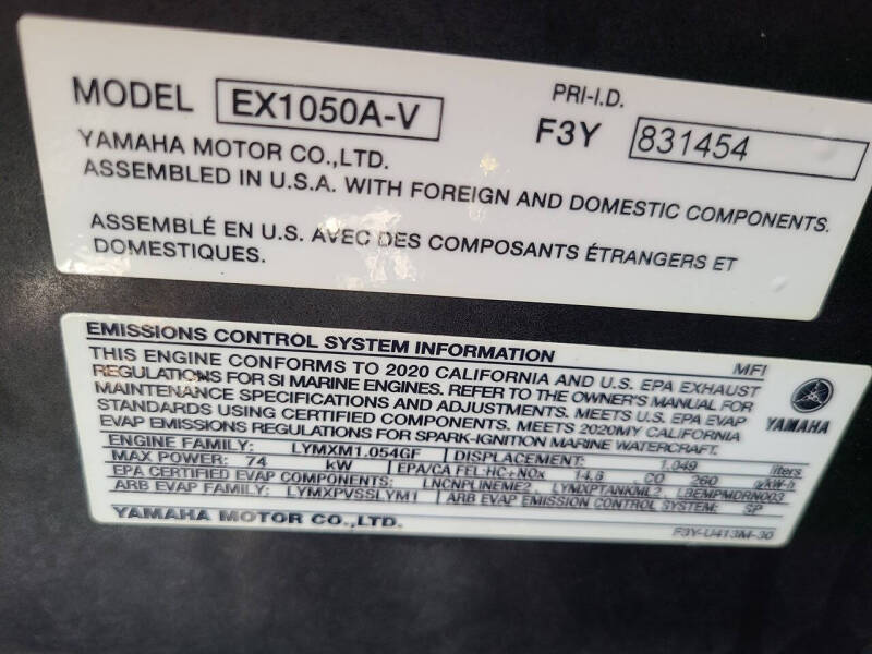 2020 Yamaha EX Deluxe