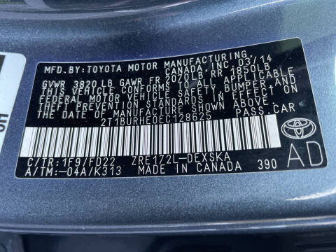 2014 Toyota Corolla S