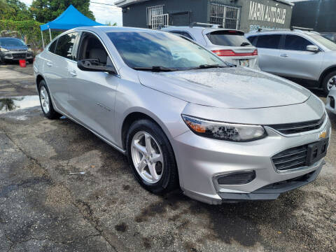 2017 Chevrolet Malibu for sale at Marin Auto Club Inc in Miami FL