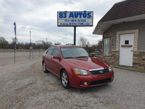 2008 Kia Spectra for sale at 83 Autos in York PA