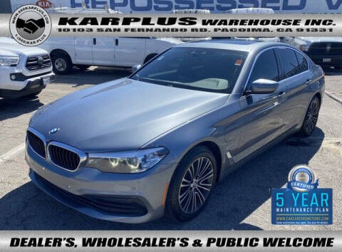 2019 BMW 5 Series for sale at Karplus Warehouse in Pacoima CA