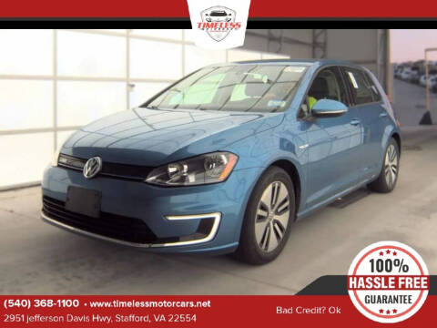 2016 Volkswagen e-Golf
