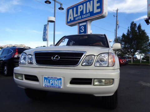 2000 Lexus LX 470 for sale at Alpine Auto Sales in Salt Lake City UT