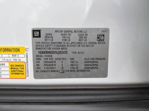 2017 Chevrolet Traverse LT