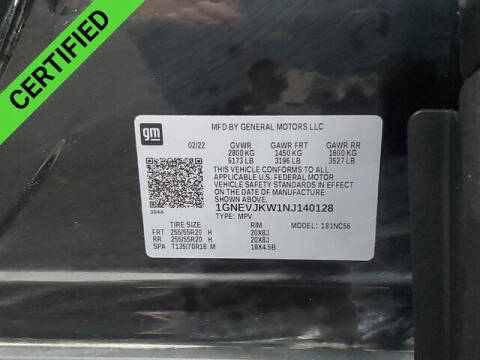 2022 Chevrolet Traverse RS