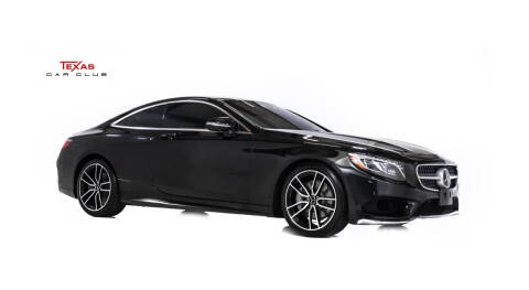 2016 Mercedes-Benz S-Class for sale at Texas Car Club in Houston TX