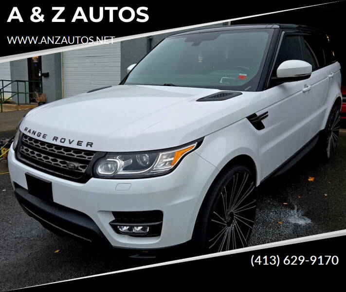 2016 Land Rover Range Rover Sport for sale at A & Z AUTOS in Westfield MA