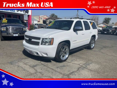 2008 Chevrolet Tahoe for sale at Trucks Max USA in Manteca CA