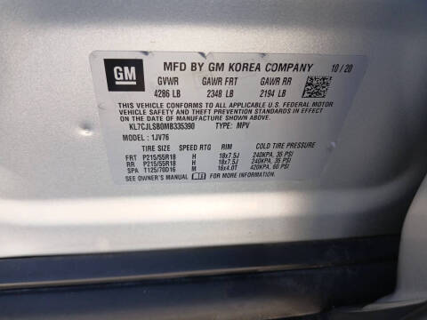 2021 Chevrolet Trax LT