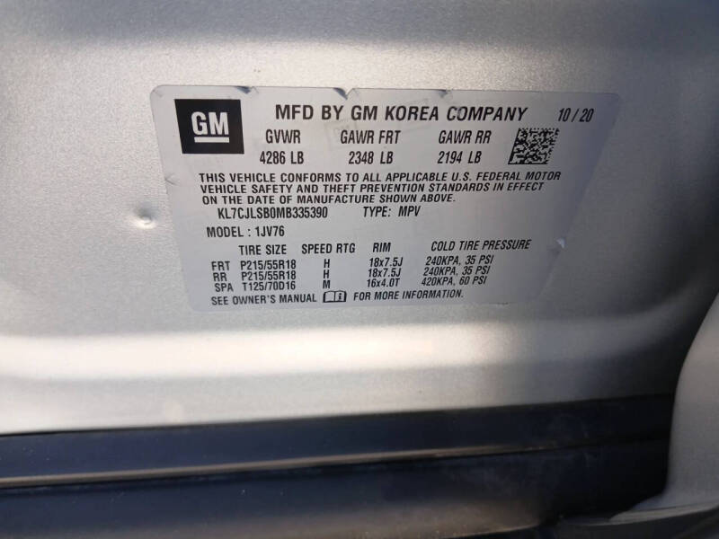 2021 Chevrolet Trax LT