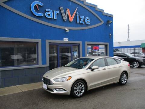 2018 Ford Fusion for sale at Carwize in Detroit MI