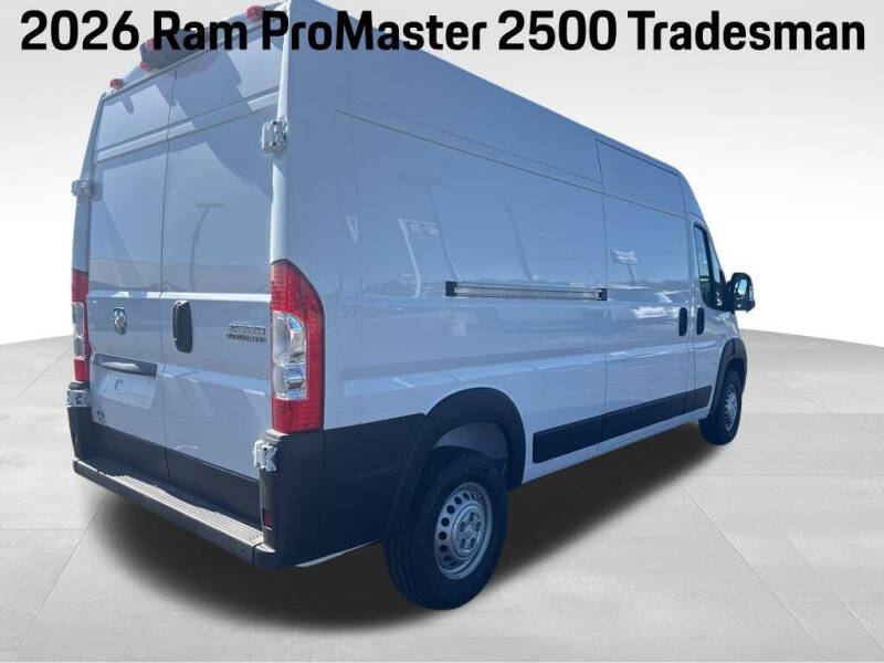 2026 RAM ProMaster
