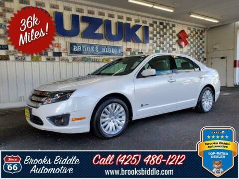 2011 Ford Fusion Hybrid for sale at BROOKS BIDDLE AUTOMOTIVE in Bothell WA