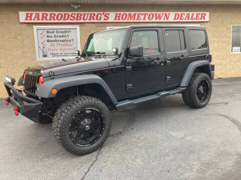 2014 Jeep Wrangler Unlimited for sale at Auto Martt, LLC in Harrodsburg KY