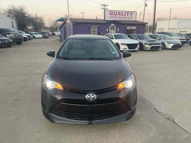 2019 Toyota Corolla for sale at Quality Auto Sales LLC in Garland TX