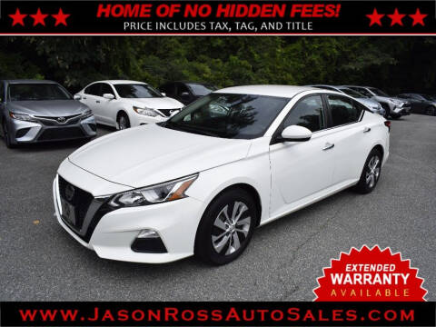 2020 Nissan Altima for sale at Jason Ross Auto Sales in Burlington NC