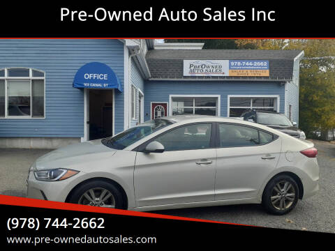 2017 Hyundai Elantra for sale at Pre-Owned Auto Sales Inc in Salem MA