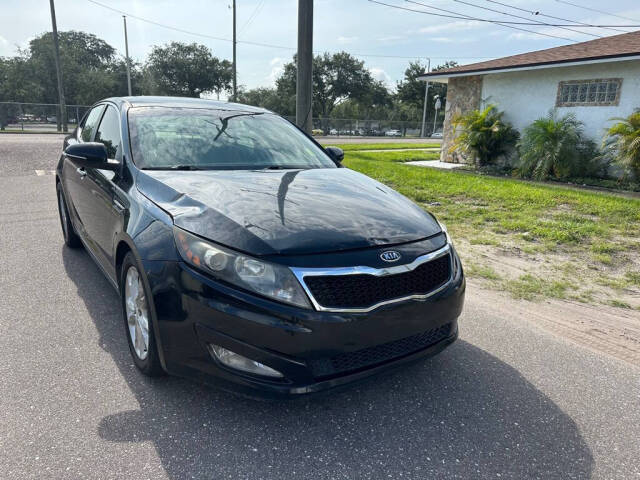 2012 Kia Optima for sale at Entourage Auto Sales in Tampa, FL