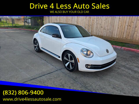 2012 Volkswagen Beetle for sale at Drive 4 Less Auto Sales in Houston TX