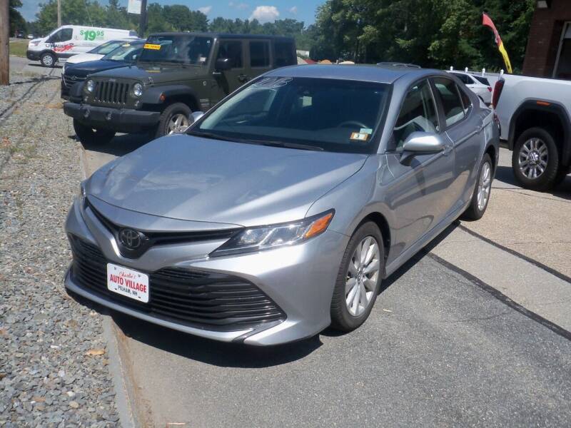 2018 Toyota Camry for sale at Charlies Auto Village in Pelham NH